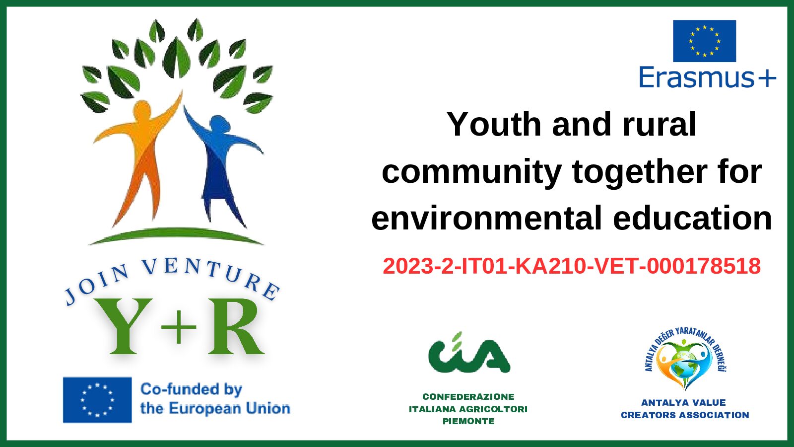 Join venture Y+R: youth and rural community together for environmental education